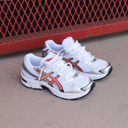 Asics Gel-1130 Grade School (White/Red Snapper)