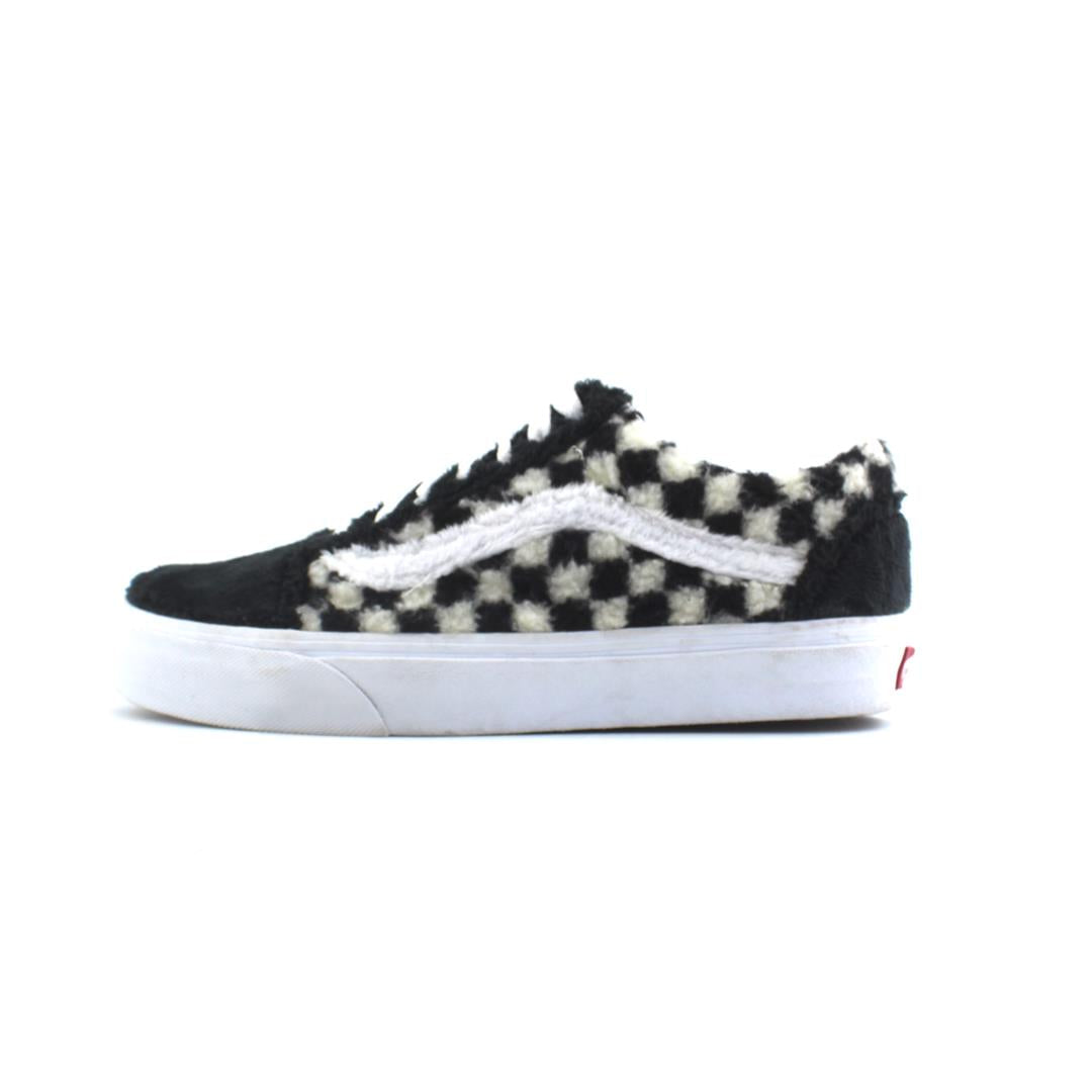 VANS SHERPA FAUX FUR CHECKERBOARD
