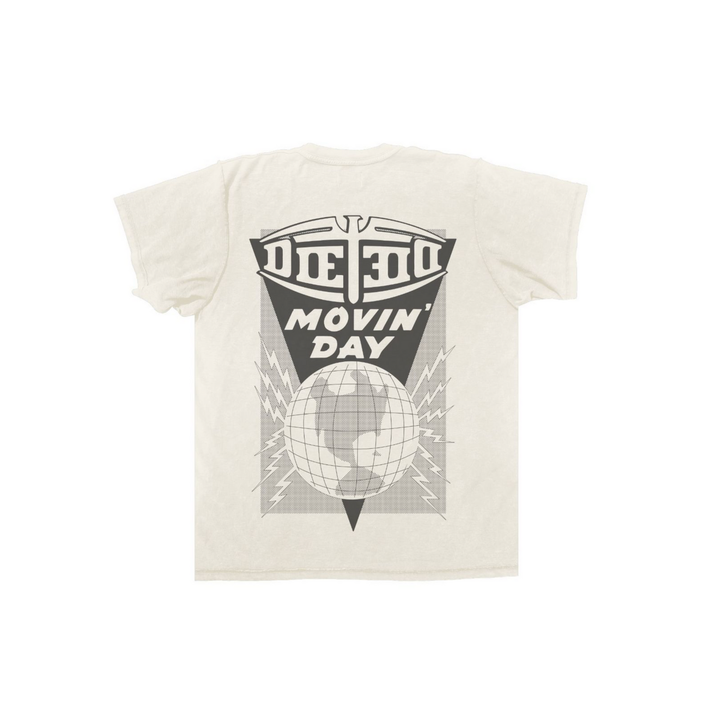 Diet Starts Monday Movin Day Tee (Antique White)