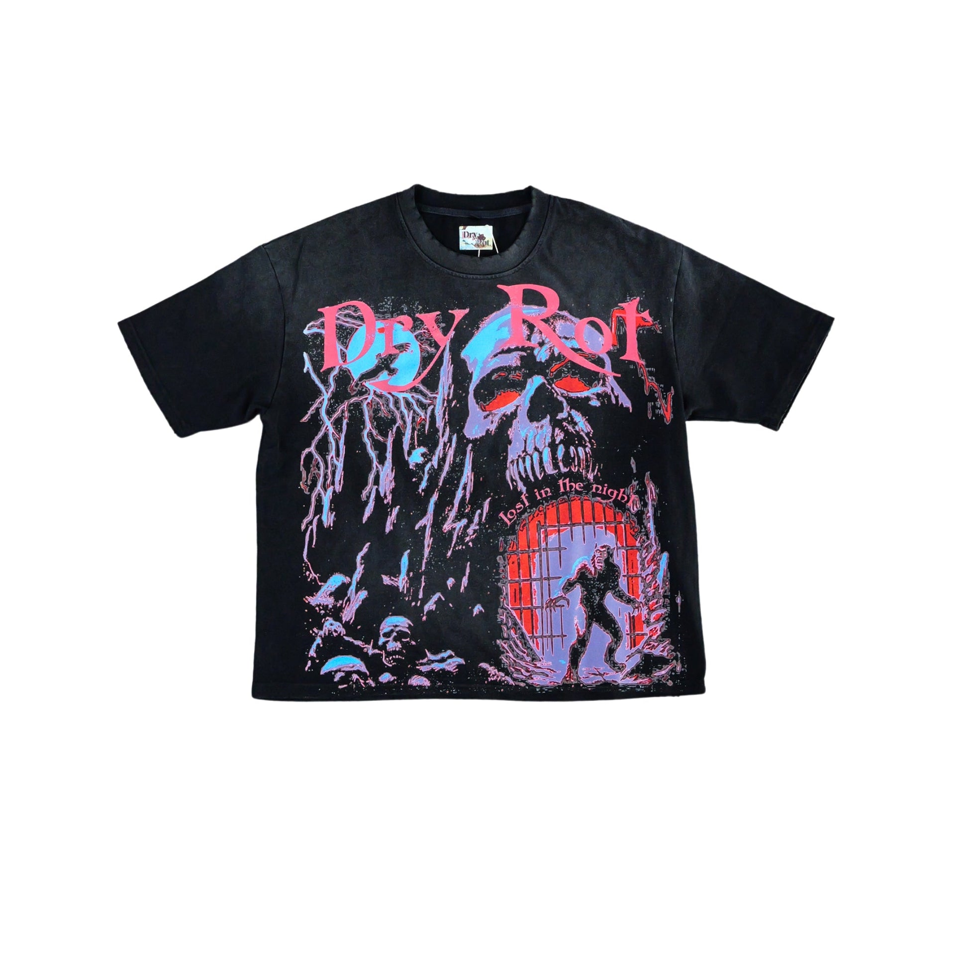 Dry Rot Lost In The Night Tee (Black)