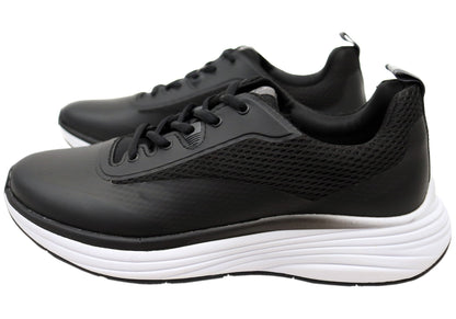 Align Tacoda Mens Wide Fit Supportive Arch Support Lace Up Sneakers