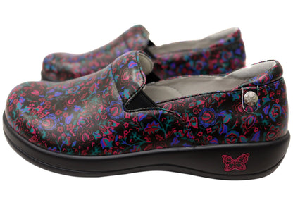 Alegria Keli Womens Comfortable Leather Slip On Shoes Wunderkind