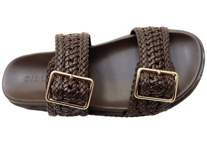Billini Aprila Womens Comfortable Slides Sandals