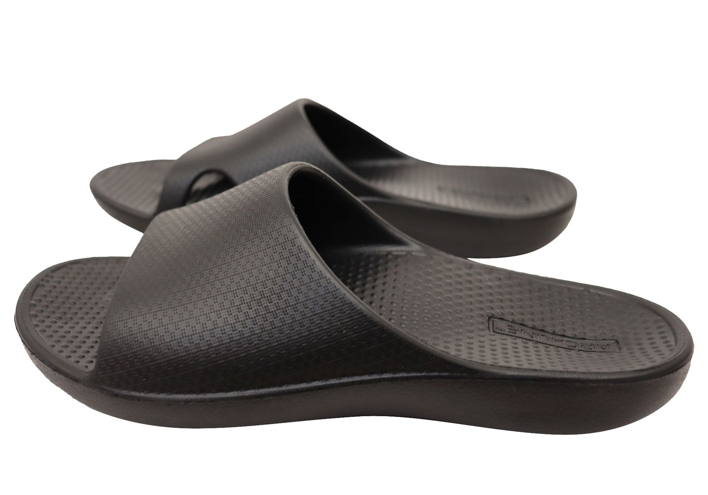 Archline Unisex Comfortable Rebound Orthotic Slides With Arch Support