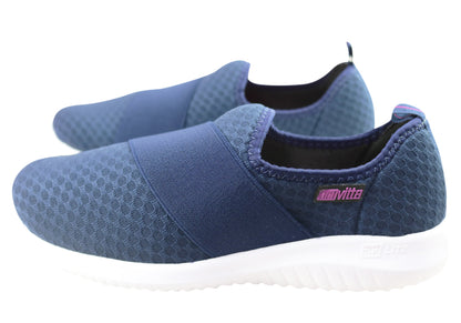 Actvitta Evoka Womens Comfort Cushioned Active Shoes Made In Brazil