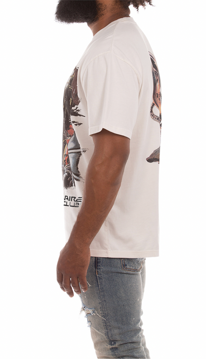 Billionaire Boys Club Odyssey SS Knit (Oversized Fit) (Gardenia)