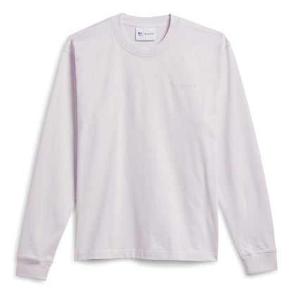 Adidas Originals Unisex PW Pharrell Williams Humanrace Basics Long Sleeve Tee Almost Pink HN3436