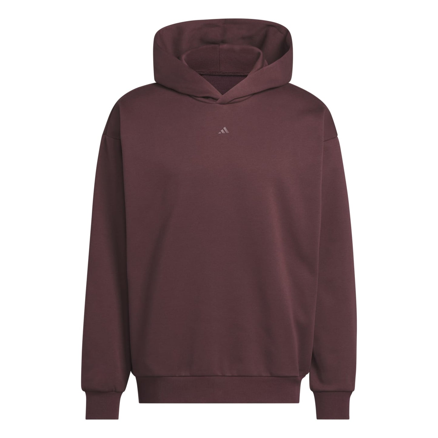 Adidas Unisex Basketball Fleece Hoodie Aurora Ruby JD6145