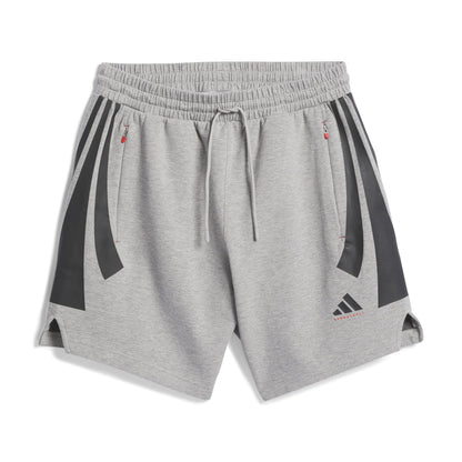 Adidas Unisex Basketball Spacer Shorts Grey JD7467