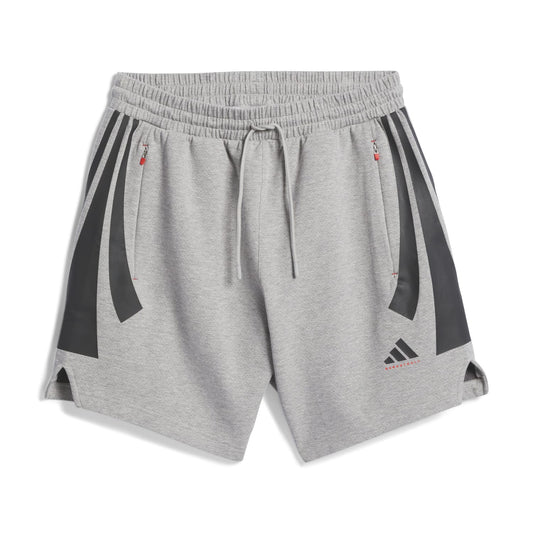 Adidas Unisex Basketball Spacer Shorts Grey JD7467