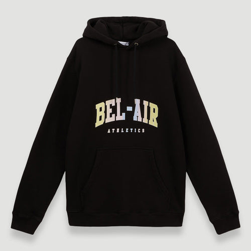 Bel-Air Athletics Men College Regular Hoodie Pastel Black