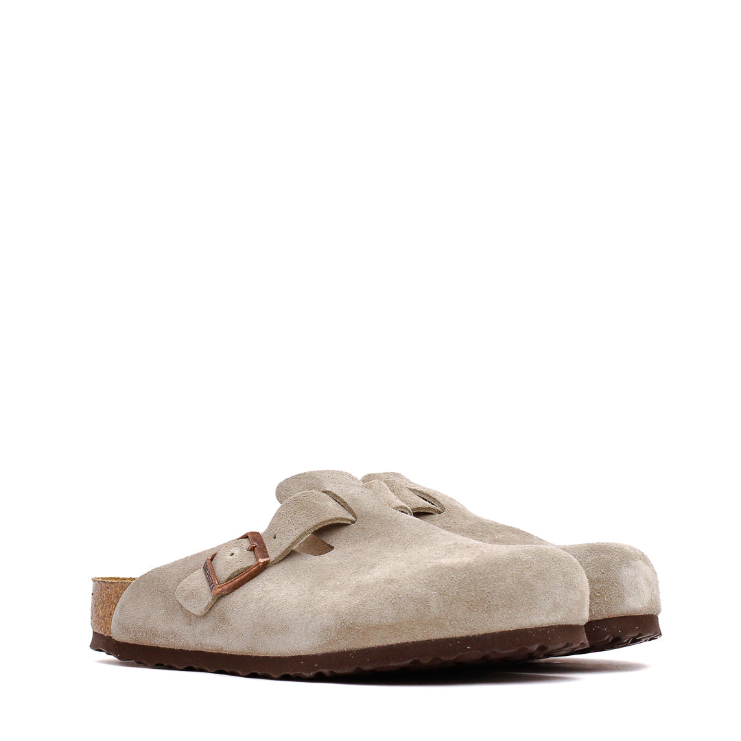 Birkenstock Men Boston Soft Footbed Taupe 560771