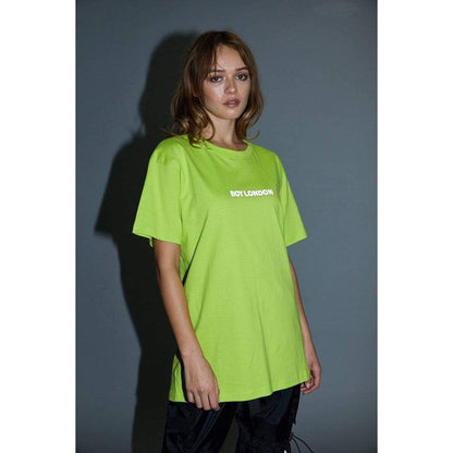 Boy London Reflective 3M Tee Green Women BOYLRMBT-GRN