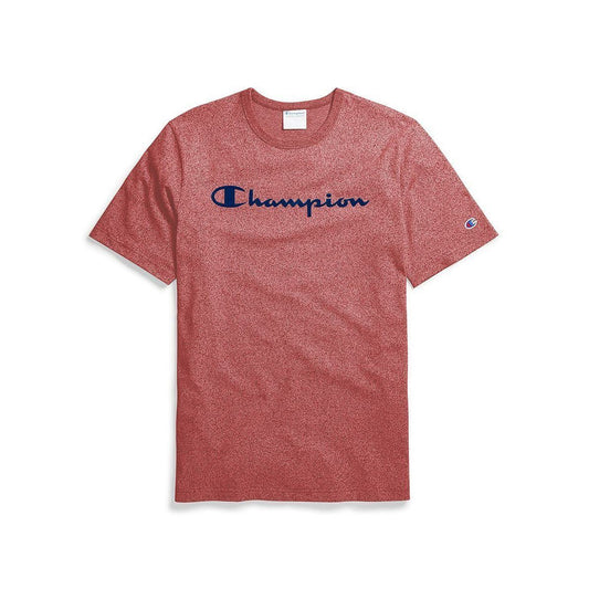 Champion Heritage Mock Twist Tee Scarlet Heather Men T5077-550037-JL0
