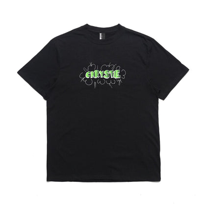 Chrystie NYC Ruscha Logo Tee Black RUSCHATEE-BLK