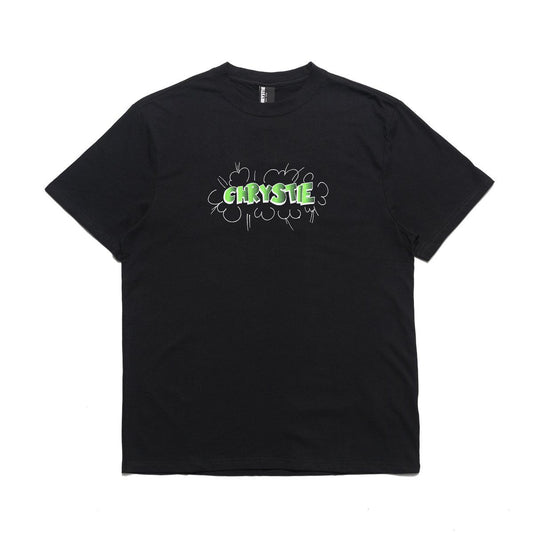 Chrystie NYC Ruscha Logo Tee Black RUSCHATEE-BLK
