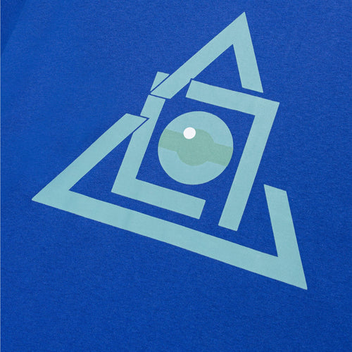 CLOT Men Seeing Eyes Tee Blue