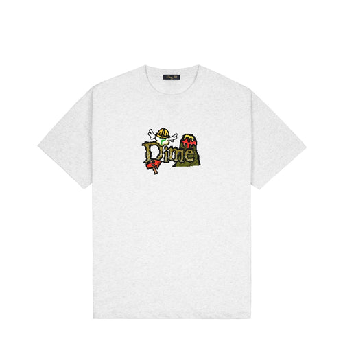 Dime Classic Fuzzy T-Shirt Ash