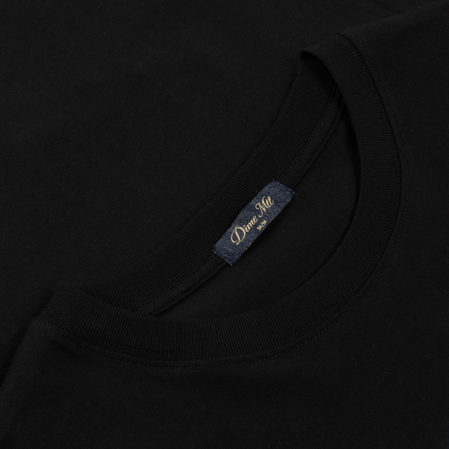 Dime Classic Fuzzy T-Shirt Black