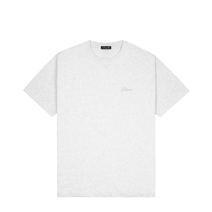 Dime Cursive Small Logo T-Shirt Ash