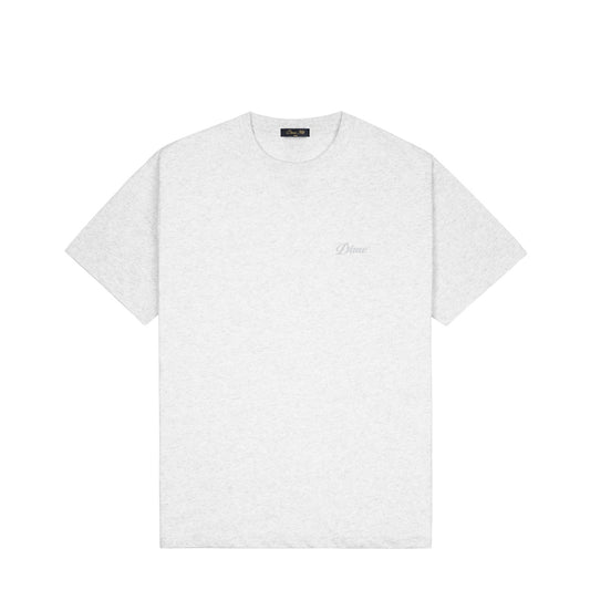 Dime Cursive Small Logo T-Shirt Ash
