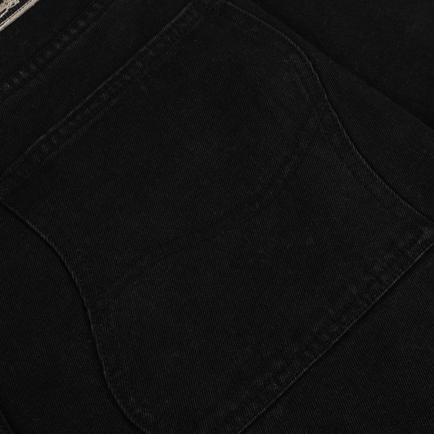 Dime Men Classic Baggy Denim Pants Black