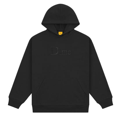 Dime Men Classic Big Logo Hoodie Black