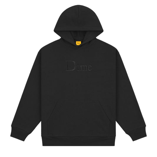 Dime Men Classic Big Logo Hoodie Black