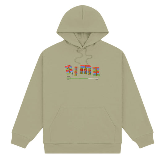 Dime Rar Hoodie Heather Army Green