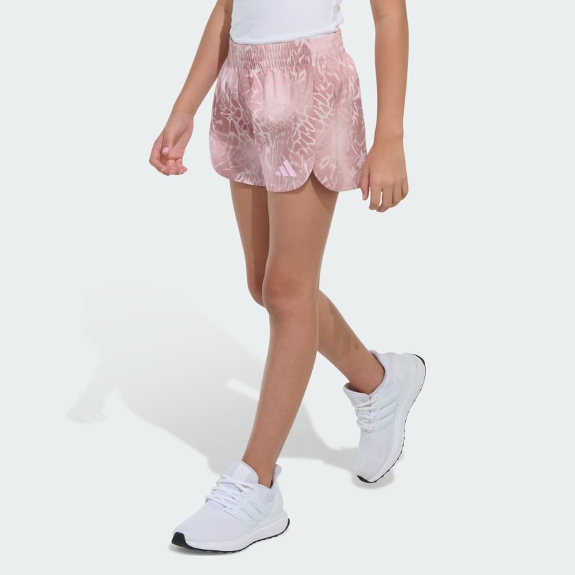 Kids' adidas adidas Elastic Waistband Printed Woven Pacer Shorts